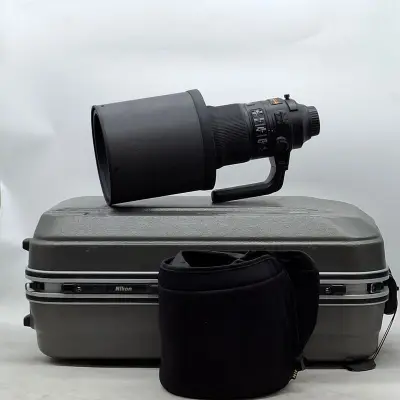 Camera lens, Nikkon, AF-S NIKKOR 400mm 1:2.8E FL ED VR – kavel bij Domeinen Roerende Zaken, Groningen