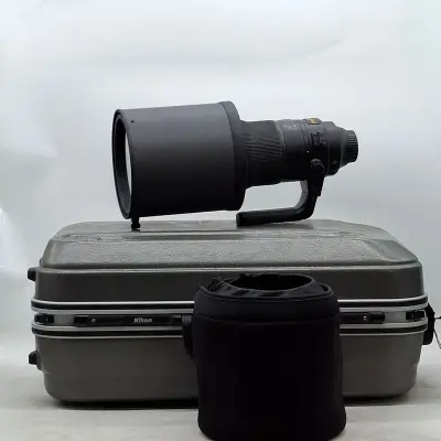 Camera lens, Nikkon, AF-S NIKKOR 400mm 1:2.8E FL ED VR – kavel bij Domeinen Roerende Zaken, Groningen