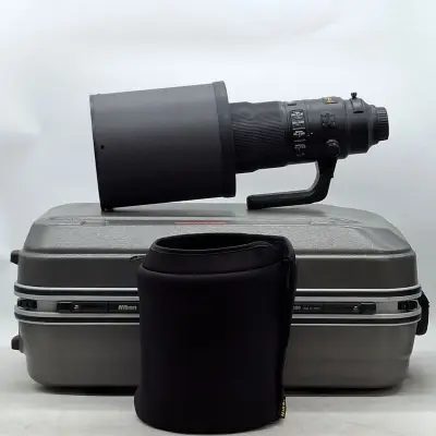 Camera lens, Nikkon, AF-S NIKKOR 600mm 1:4E FL ED VR – kavel bij Domeinen Roerende Zaken, Groningen