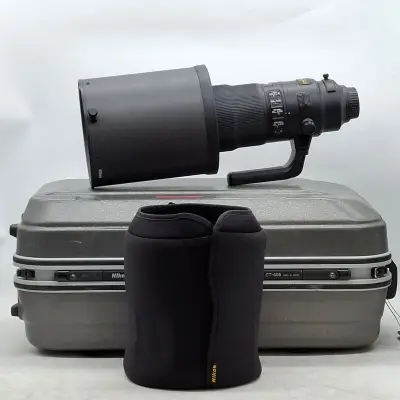 Camera lens, Nikkon, AF-S NIKKOR 600mm 1:4E FL ED VR – kavel bij Domeinen Roerende Zaken, Groningen