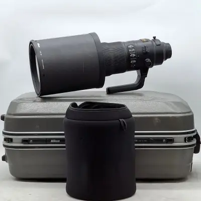 Camera lens, Nikkon, AF-S NIKKOR 600mm 1:4E FL ED VR – kavel bij Domeinen Roerende Zaken, Groningen