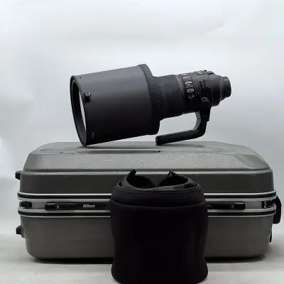 Camera lens, Nikkon, AF-S NIKKOR 400mm 1:2.8E FL ED VR – kavel bij Domeinen Roerende Zaken, Groningen