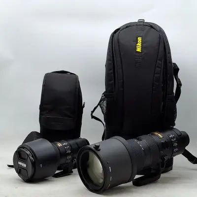 2x Camera lens, Nikkon, AF-S NIKKOR 180-400mm 1:4E TC1.4 FL ED VR/AF-S NIKKOR 500mm 1:5.6E PF ED – kavel bij Domeinen Roerende Zaken, Groningen