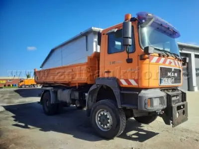 1 MAN FE 19.310 Allrad Kipper "Youngtimer" – foto 2 – kavel bij Zoll-Auktion, Emden