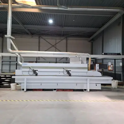 Kantenaanlijmmachine met divers toebehoren, Homag, Optimat KDF 650C, 2018 – kavel bij Onlineveilingmeester, Almere