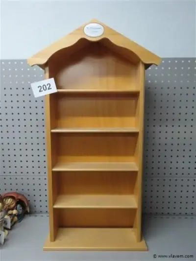 Houten rekje Goebel – kavel bij Vlavem
