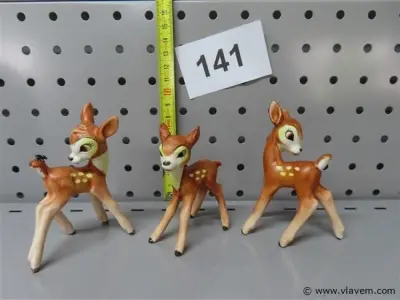 Bambi 3 stuks – kavel bij Vlavem