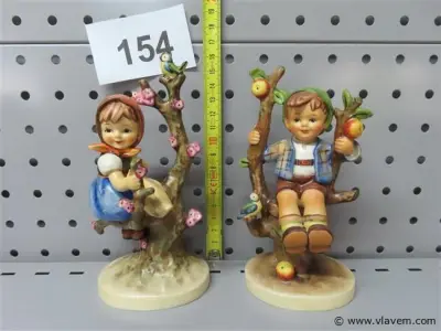 Beeldje 2 stuks – kavel bij Vlavem