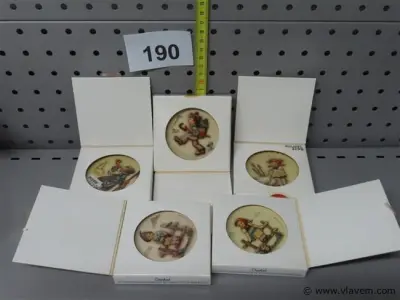 Bordjes 5 stuks – kavel bij Vlavem