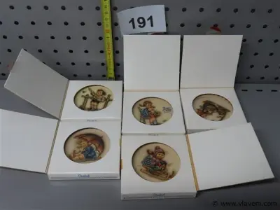 Bordjes 5 stuks – kavel bij Vlavem