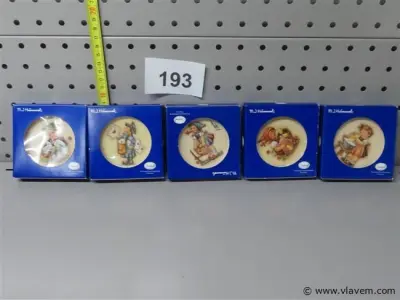 Bordjes 5 stuks – kavel bij Vlavem
