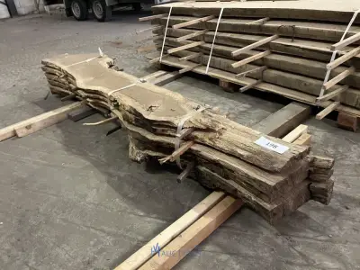 Naveiling wegens faillissement ECO-DECO BV - Partij verzaagde boomstamplanken te Bonheiden – veiling bij VH Auctions
