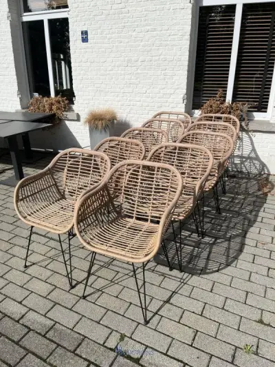 10 terrasstoelen – kavel bij VH Auctions