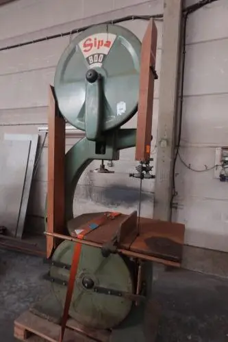 Lintzaagmachine Sipa – kavel bij Openbare Verkopen, Izegem