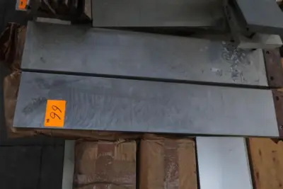 2x Set aluminium geleidingsplaten voor Topie – kavel bij Openbare Verkopen, Izegem