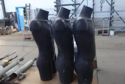 3x Mannequin – kavel bij Openbare Verkopen, Izegem