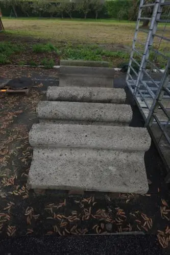 5x Betonstopper terreinbeveiliging – kavel bij Openbare Verkopen, Izegem