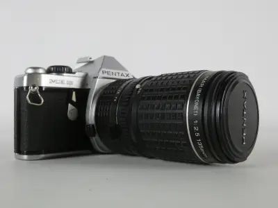 Vintage Pentax ME Super spiegelreflexcamera – kavel bij De Kringwinkel, Heverlee