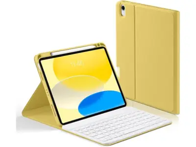 Laetass BT toetsenbord QWERTY +hoes iPad 10,9" – kavel bij XL Auctions