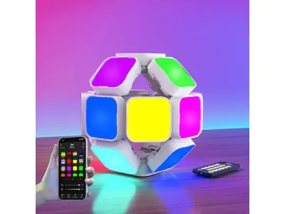 LinkedSparx 3D vierkante lichtpanelen – kavel bij XL Auctions