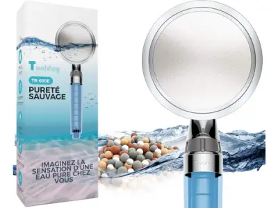 2x Douche-kop met filters – kavel bij XL Auctions