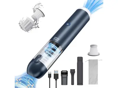 Draadloze handstofzuiger 3in1 Blauw – kavel bij XL Auctions