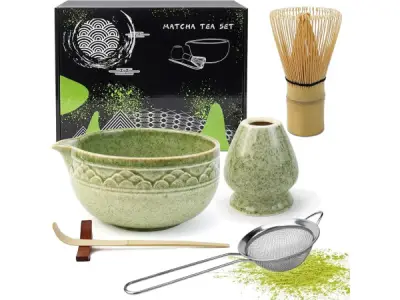 VZXZXE Matcha 6-delige set theeset – kavel bij XL Auctions