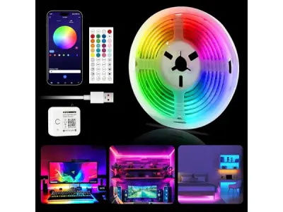 LED-strip COB RGB-strip 5 m – kavel bij XL Auctions
