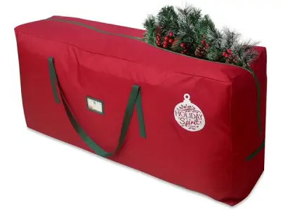Pack of 2 HOLIDAY SPIRIT Christmas Tree Opbergtas (Rood) – kavel bij XL Auctions