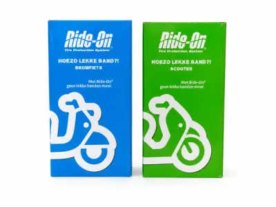 2x Ride-On Tire Protection System Scooter/Bromfiets – Nieuw – kavel bij XL Auctions