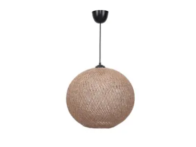 Asir 189 Jute Hanglamp Crème 38 cm – Retour – kavel bij XL Auctions