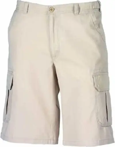 8x Korte werkbroek, beige, Maat NL48 en NL50 – kavel bij Onlineveilingmeester