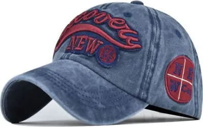 Ca. 21x Baseball cap discovery, rood / blauw, one size – kavel bij Onlineveilingmeester