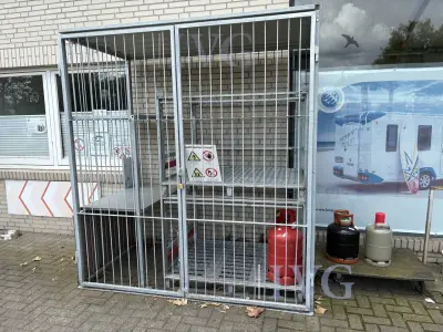 Gasflaschendepot – kavel bij IVG, Cloppenburg