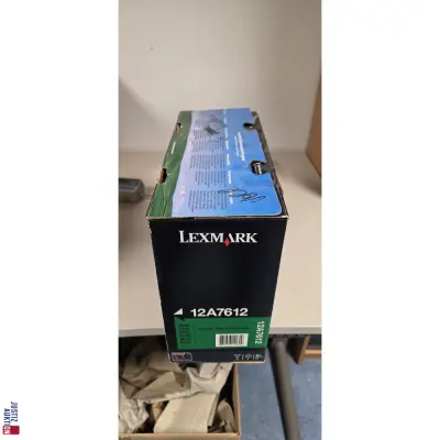Toner 12A7612 Black für Lexmark – kavel bij Justiz-Auktion, Dresden