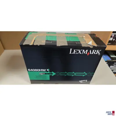 Toner 64080HW Black für Lexmark – kavel bij Justiz-Auktion, Dresden