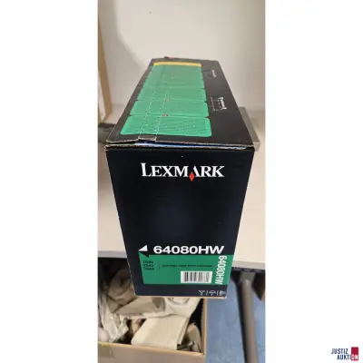 Toner 64080HW Black für Lexmark – kavel bij Justiz-Auktion, Dresden