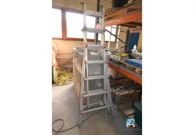 Dubbele ladder – kavel bij Clicpublic