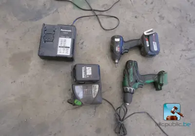 Set van elektrodraagbare machines – kavel bij Clicpublic, Aywaille