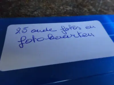 25x oude foto's & fotokaarten – kavel bij Openbare Verkopen, Izegem