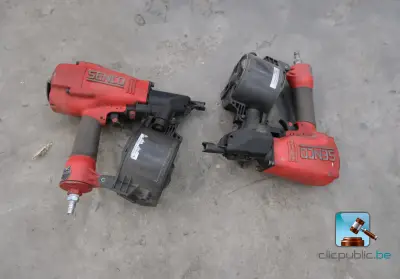 Set pneumatische spijkers – kavel bij Clicpublic