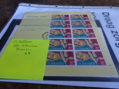 Engelse Eilanden 13 blokken postfris – kavel bij Openbare Verkopen, Izegem