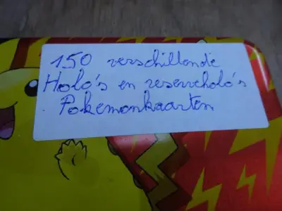 150 Verschillende Pokemonkaarten: holo's en reverseholo's – kavel bij Openbare Verkopen, Izegem