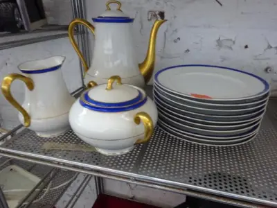 servies limoges – kavel bij Openbare Verkopen, Izegem