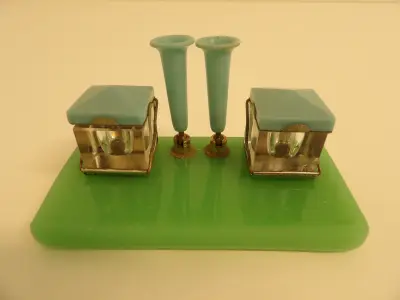 Vintage Art Deco inktstel (jaren 30-50) – kavel bij De Kringwinkel, Leopoldsburg