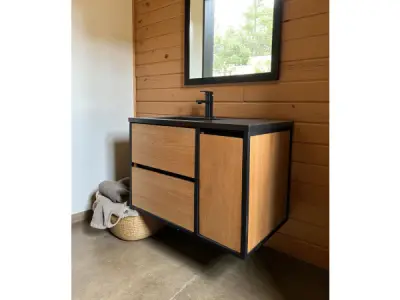 Casajoy Eiken badkamermeubel 80cm – kavel bij XL Auctions
