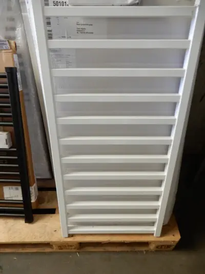 Handdoekradiator, Comfort Line, Square, wit, 1000x500 – kavel bij Onlineveilingmeester, Assen