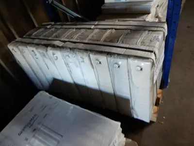 Ca. 10x Paneelradiator, Brugman, universeel Compact, wit, T22 500x400 – kavel bij Onlineveilingmeester, Assen