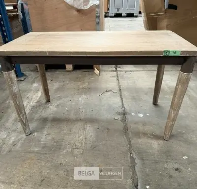 PURE houten salontafel – kavel bij Belga Veilingen, Lummen