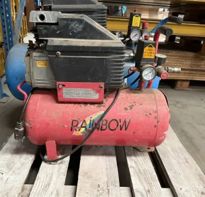 Compressor RAINBOW – kavel bij Belga Veilingen, Lummen